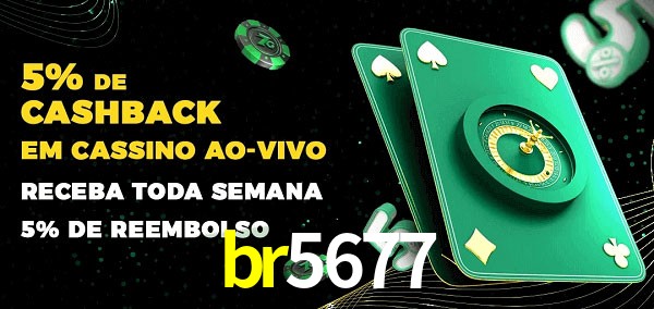 Promoções do cassino ao Vivo br5677